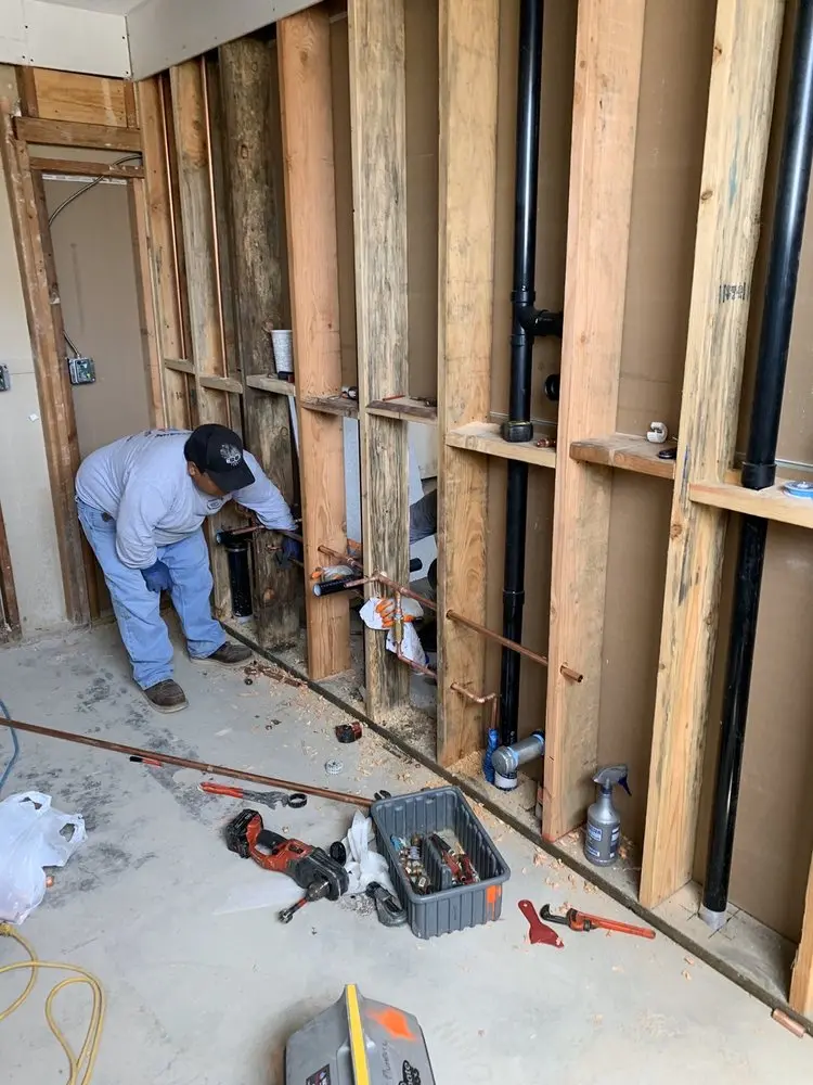 Commercial rough-in plumbing for Water Heater Replacement in Lees Summit